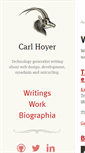 Mobile Screenshot of carl.hoyer.ca
